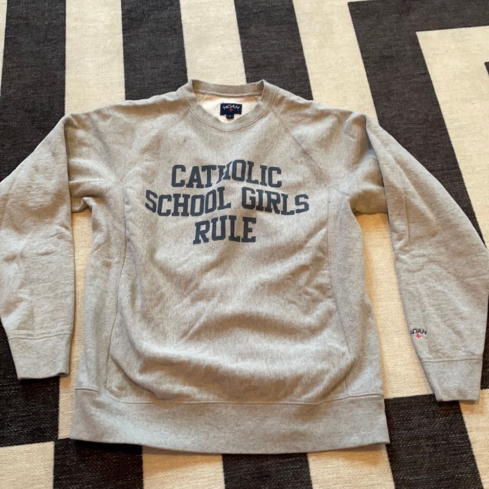 Sold out NOAH Catholic School Girls Rule sweatshirt